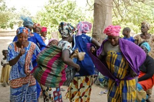 Women dancing